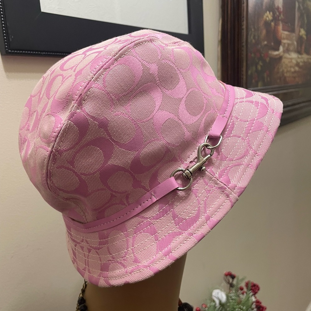 Pink Patterned Bucket Hat - Picture 3 of 8